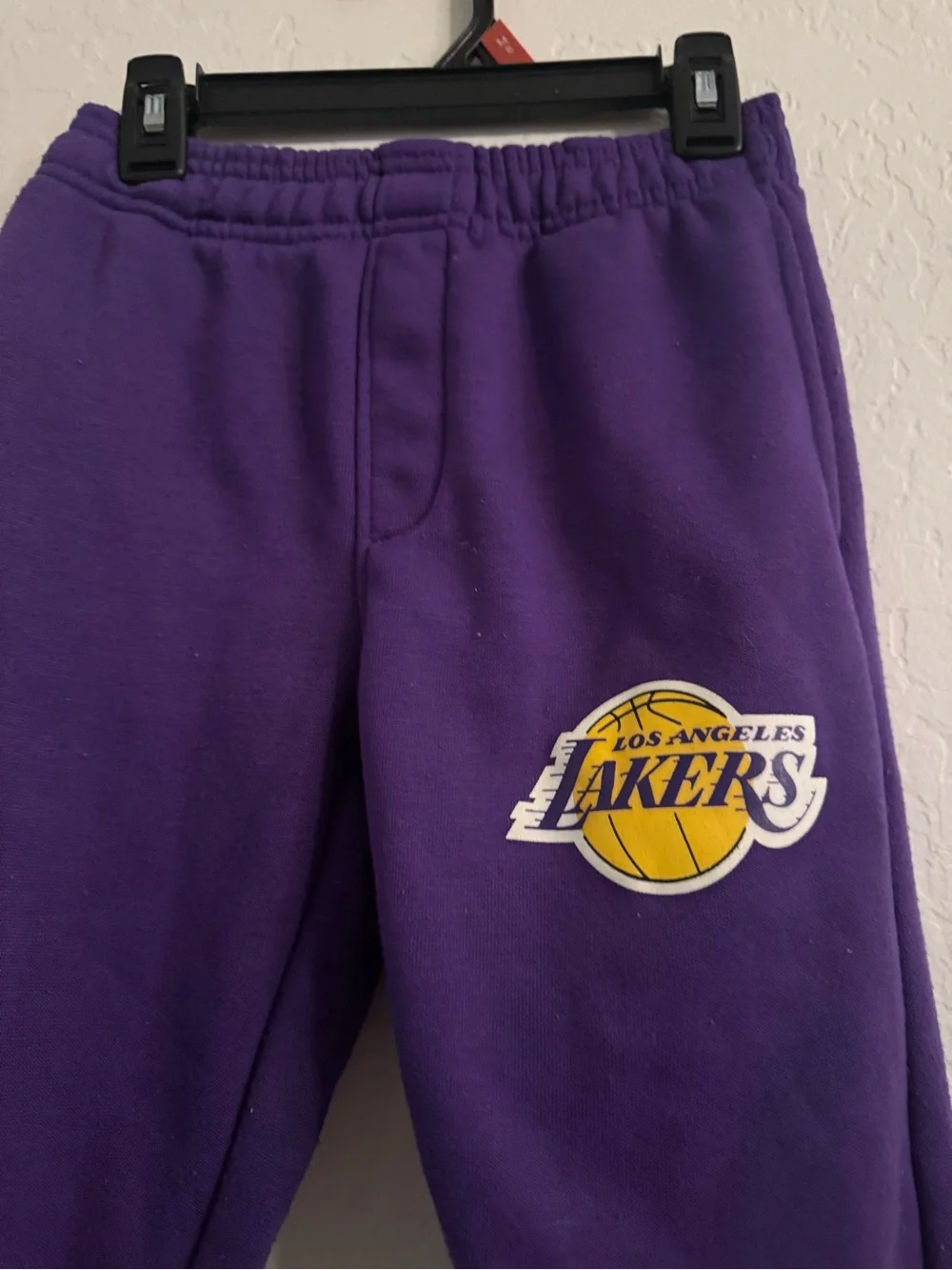 NBA Los Angeles Lakers Black and Purple Kids Matching Set